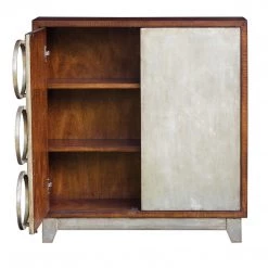 Uttermost Jacinta Silver Cabinet Cabinets