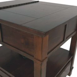 Ashley Furniture Gately - Brown Light - Rectangular End Table
