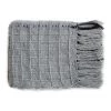 Moe's Home Collection Accessories Felicity Throw Charcoal
