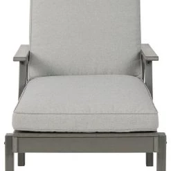 Signature Design By Ashley® Chairs Visola - Gray - Chaise Lounge With Cushion