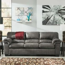 Signature Design By Ashley® Bladen - Sofa Textural - Stationary Sofas
