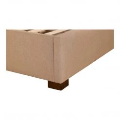 Moe's Home Collection Zale King Bed Oatmeal Beds 13 Moe's Home Collection Zale King Bed Oatmeal Beds