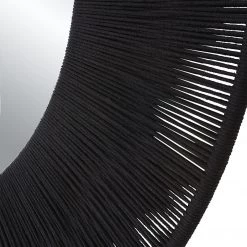 Accessories Uttermost Sailor's Knot Black Round Mirror 13 Accessories Uttermost Sailor's Knot Black Round Mirror