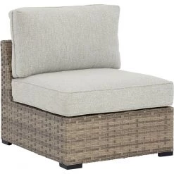 Ashley Furniture Chairs Calworth - Beige - Armless Chair W/cushion (2/cn) 9 Ashley Furniture Chairs Calworth - Beige - Armless Chair W/cushion (2/cn)