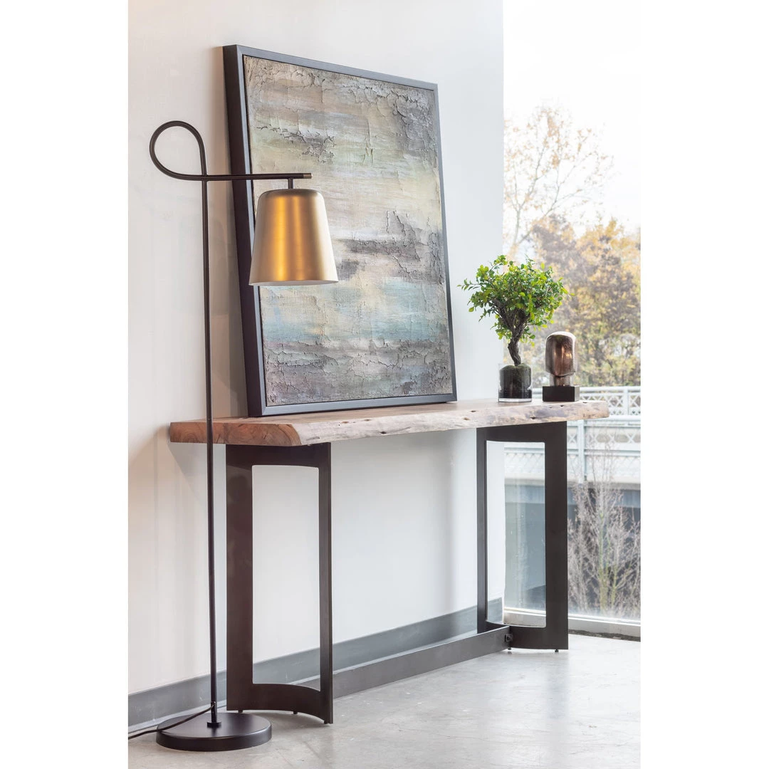 Moe's Home Collection Bent Console Table Smoked 6 Moe's Home Collection Bent Console Table Smoked