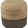 Ashley Furniture Sweed - Natural/charcoal - Pouf Accessories