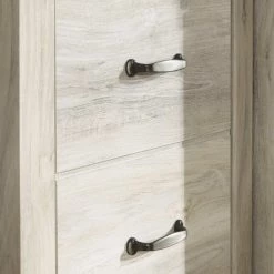 Ashley Furniture Bellaby - Whitewash - Pier - 2-doors Cabinets