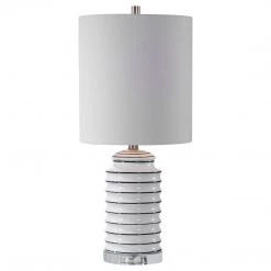 Accessories Uttermost Rayas White Table Lamp
