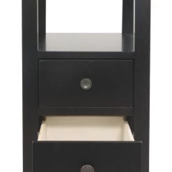 Ashley Furniture Tables Ezmonei - Black/gray - Chair Side End Table