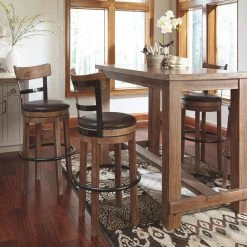 Ashley Furniture Stools Pinnadel - Light Ultimate Best In Class UPH Swivel Barstool (1/CN)