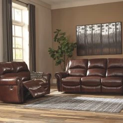 Signature Design By Ashley® Bingen - Harness - 2 Pc. - Reclining Sofa, Loveseat Reclining Furniture