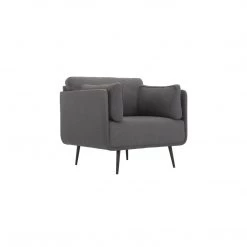 Moe's Home Collection Chairs Rodrigo Chair Anthracite