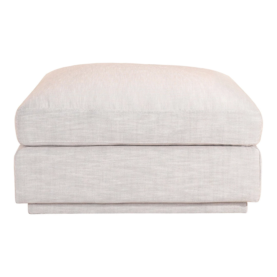 Moe's Home Collection Justin Ottoman Taupe 3 Moe's Home Collection Justin Ottoman Taupe