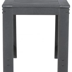 Signature Design By Ashley® Amora - Charcoal Gray - Square End Table