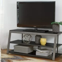 Ashley Furniture Rollynx - Black - Tv Stand