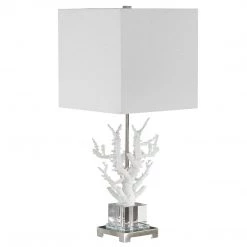 Accessories Uttermost Corallo White Coral Table Lamp