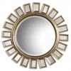 Uttermost Cyrus Round Silver Mirror