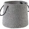 Ashley Furniture Eider - Black - Basket Table Decor 1 Ashley Furniture Eider - Black - Basket Table Decor