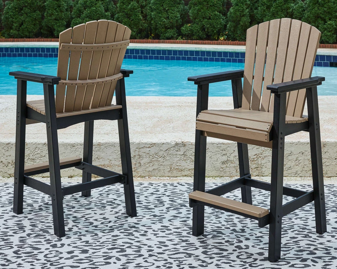 Signature Design By Ashley® Chairs Fairen Trail - Black/driftwood - Tall Barstool (2/cn) 5 Signature Design By Ashley® Chairs Fairen Trail - Black/driftwood - Tall Barstool (2/cn)