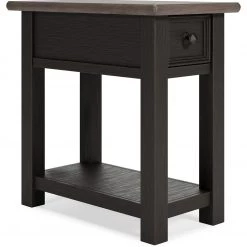 Ashley Furniture Tyler - Black / Gray - Chair Side End Table
