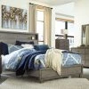 Signature Design By Ashley® Arnett - Gray - Dresser, Mirror, Bookcase Bed