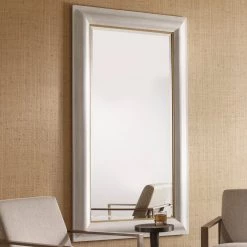 Uttermost Piper Large White Mirror Accessories 11 Uttermost Piper Large White Mirror Accessories