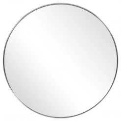 Accessories Uttermost Coulson Nickel Round Mirror