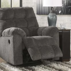 Ashley Furniture Acieona - Slate - Swivel Rocker Recliner Reclining Furniture