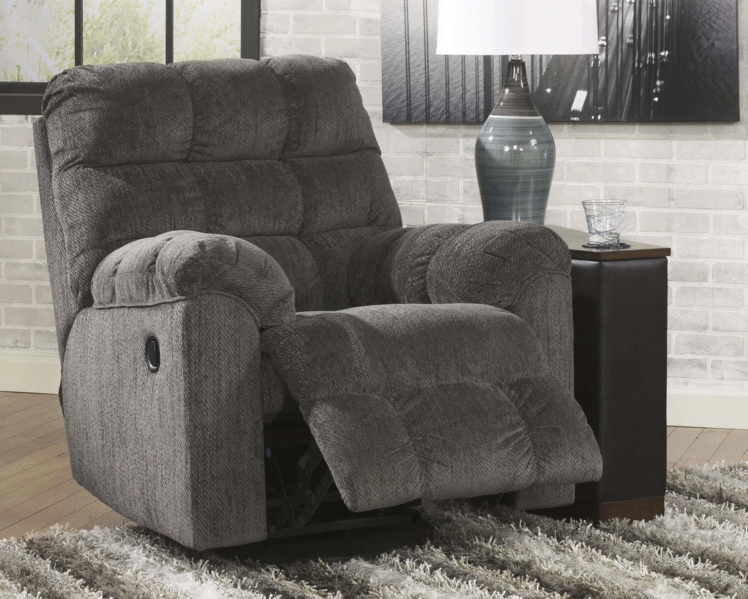 Ashley Furniture Acieona - Slate - Swivel Rocker Recliner Reclining Furniture 4 Ashley Furniture Acieona - Slate - Swivel Rocker Recliner Reclining Furniture