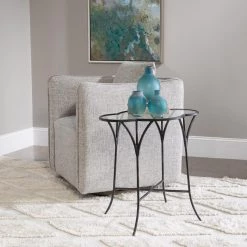 Uttermost Adhira Glass Accent Table Tables