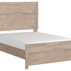 Signature Design By Ashley® Senniberg - Light Brown/white - Full Panel Bed