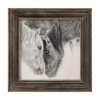 Uttermost Custom Black And White Horses Print 1 Uttermost Custom Black And White Horses Print
