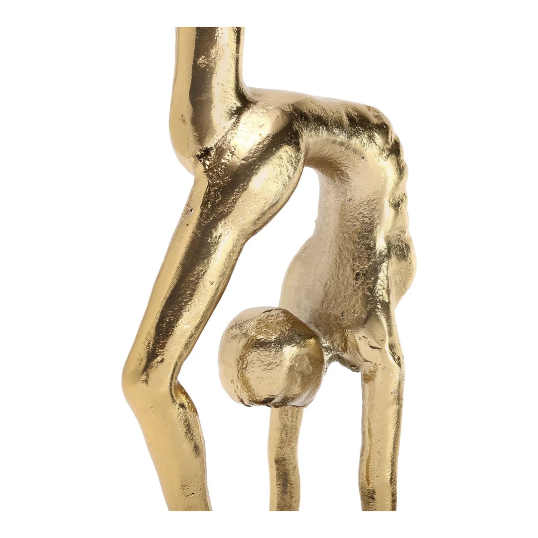 Moe's Home Collection Namaste Statue Gold Table Decor 4 Moe's Home Collection Namaste Statue Gold Table Decor