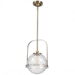 Accessories Uttermost Mimas 1 Light Globe Pendant