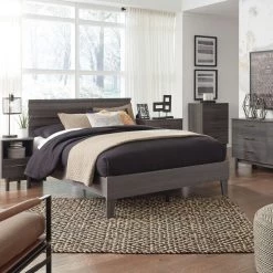 Signature Design By Ashley® Brymont - Dark Gray - Full Panel Platform Bed Beds