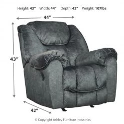 Ashley Furniture Capehorn - Granite - Rocker Recliner Reclining Furniture