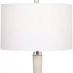 Uttermost Kently White Marble Table Lamp Accessories