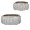 Table Decor Uttermost Azariah Distressed Bowls, S/2