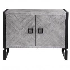 Uttermost Keyes 2 Door Gray Cabinet Cabinets