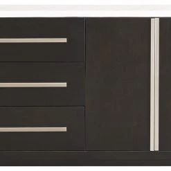Signature Design By Ashley® Vollardi - Almost Black - Dining Room Server Servers 19 Signature Design By Ashley® Vollardi - Almost Black - Dining Room Server Servers