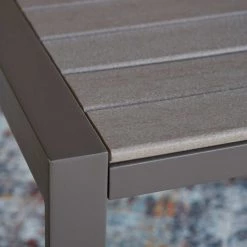 Signature Design By Ashley® Tropicava - Taupe - Square End Table