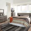 Signature Design By Ashley® Cazenfeld - Black/gray - 6 Pc. - Dresser, Mirror, Chest, King Panel Headboard, 2 Nightstands Bedroom Sets 2 Signature Design By Ashley® Cazenfeld - Black/gray - 6 Pc. - Dresser, Mirror, Chest, King Panel Headboard, 2 Nightstands Bedroom Sets