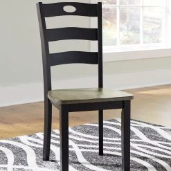 Signature Design By Ashley® Froshburg - Black - 5 Pc. - Drop Leaf Table, 4 Side Chairs Dining Room Sets 7 Signature Design By Ashley® Froshburg - Black - 5 Pc. - Drop Leaf Table, 4 Side Chairs Dining Room Sets