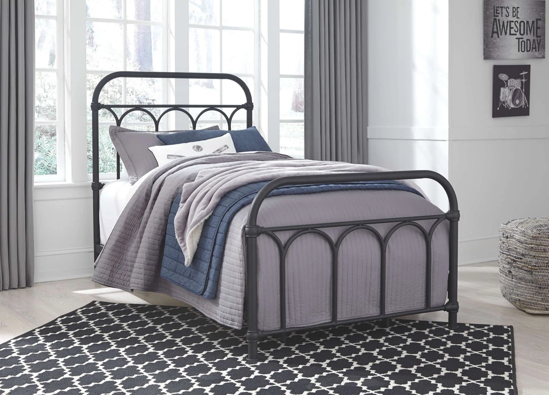 Ashley Furniture Nashburg - Patterned - Metal HDBD/FTBD/Rails 7 Ashley Furniture Nashburg - Patterned - Metal HDBD/FTBD/Rails
