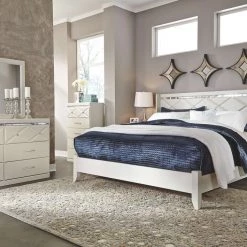 Ashley Furniture Dreamur - Pearl Stipple - Dresser, Mirror Dressers
