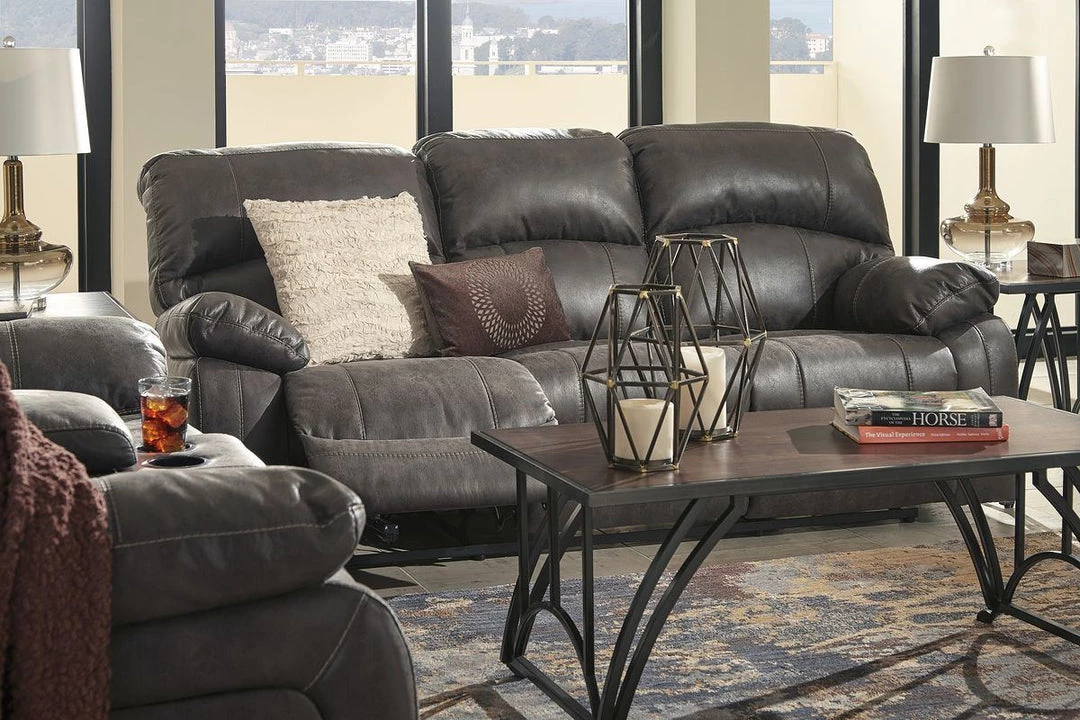 Signature Design By Ashley® Dunwell - Power Reclining Sofa With Adjustable Headrest, Power Reclining Loveseat With CON/Adjustable HDRST Reclining Furniture 5 Signature Design By Ashley® Dunwell - Power Reclining Sofa With Adjustable Headrest, Power Reclining Loveseat With CON/Adjustable HDRST Reclining Furniture