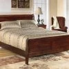 Signature Design By Ashley® Alisdair - Dark Brown - King Sleigh Bed Beds