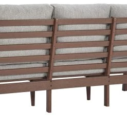 Signature Design By Ashley® Emmeline - Brown/beige - Sofa With Cushion Sofas