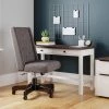 Signature Design By Ashley® Home Office Sets Dorrinson - Two-tone - Desk, File Cabinet, Swivel Desk Chair