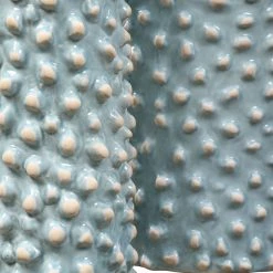 Table Decor Uttermost Ciji Aqua Ceramic Vases, S/2